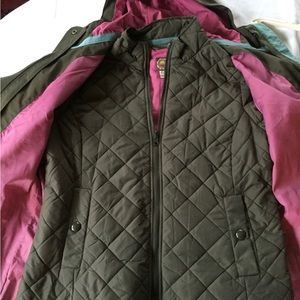 Joule Women Jackets. Oliver Green
